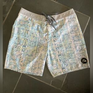 Quiksilver Multicolor Patterned Board Shorts